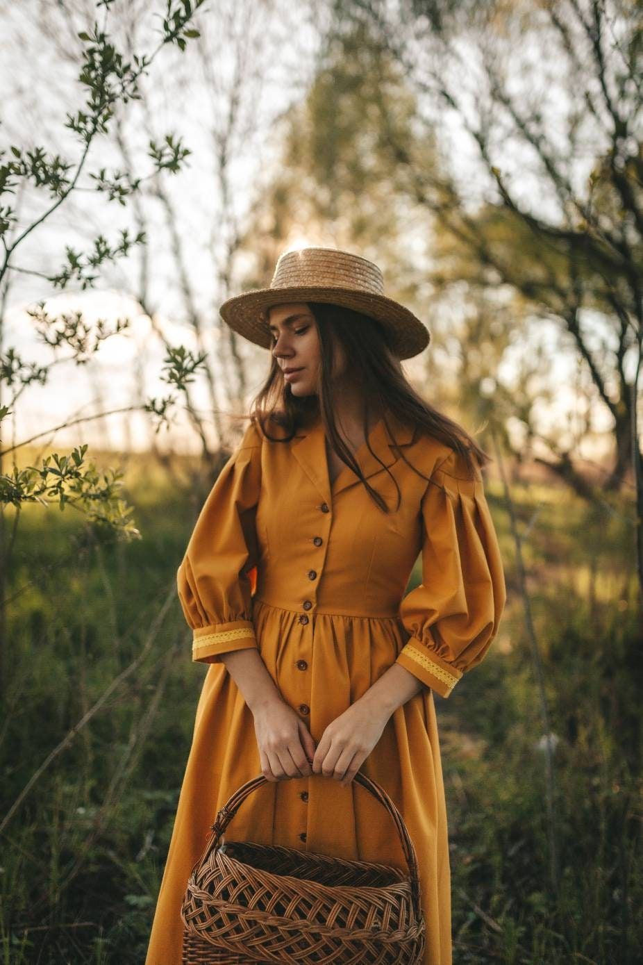 How to Wear Mustard Maxi Dress: 13 Cheerful & Stylish Outfit Ideas