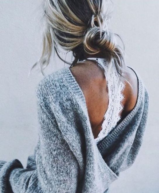 Top 13 Open Back Sweater Outfit Ideas: How to Dress in Low-Key Sexy Ways