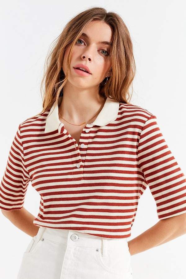 How to Style Striped Polo Shirt: Top 15 Smart Looking Outfit Ideas for Women