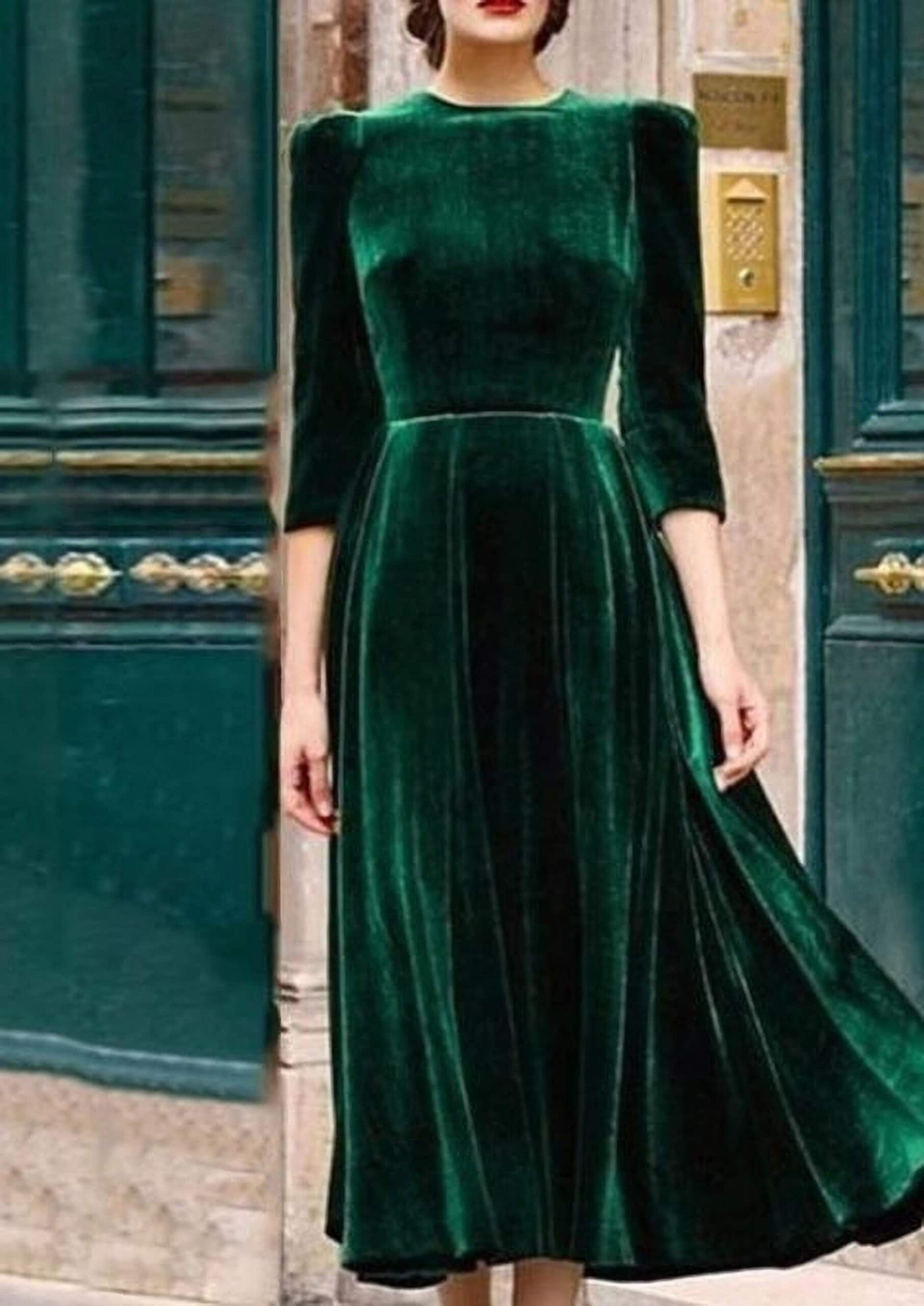 Best Velvet Midi Dress Outfit Ideas for Women: Awesome Style Guide
