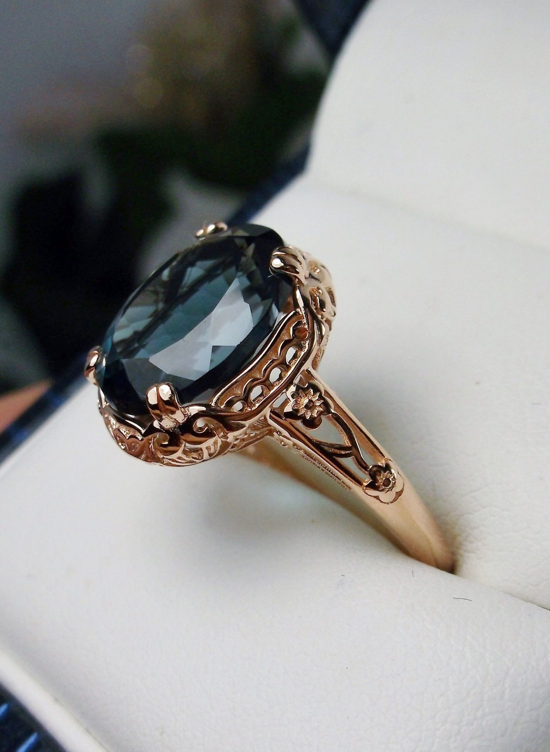 Blue topaz rings a beautiful and unique selection