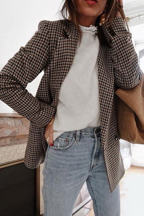 15 Cozy & Lean Cotton Blazer Outfit Ideas for Ladies