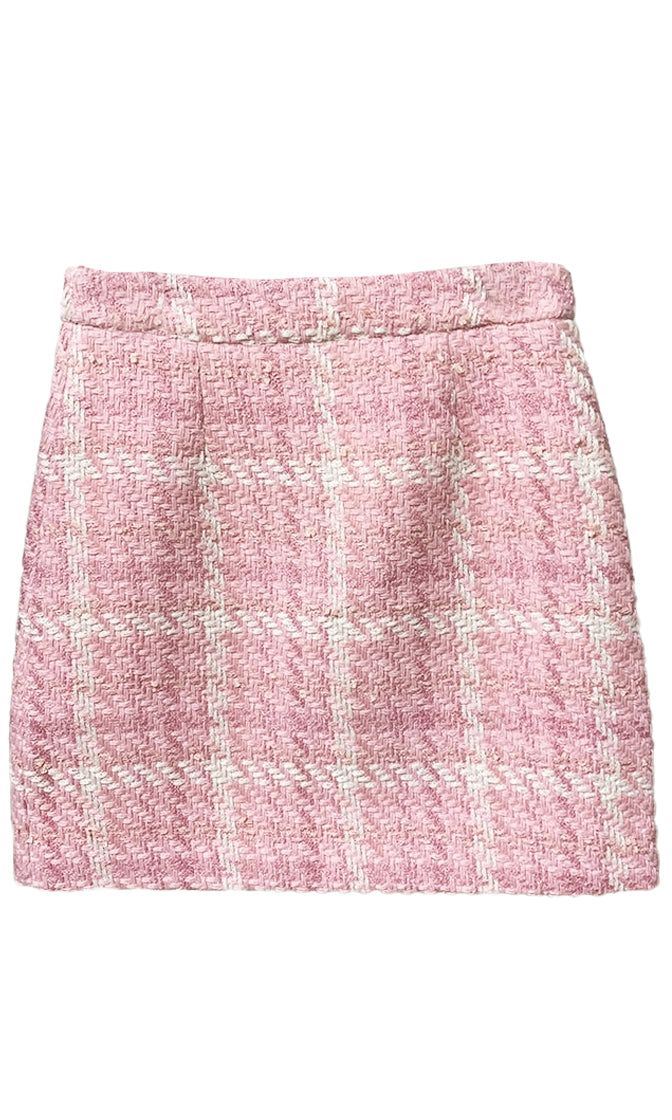 How to Wear Pink Plaid Skirt: Best 15 Lovely Outfit Ideas for Women