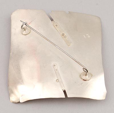 Stylish and amazing sterling silver brooch