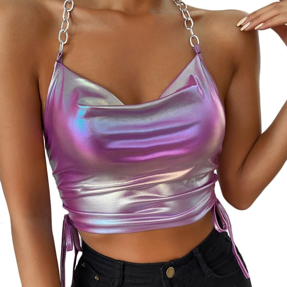 How to Style Sparkly Crop Top: Best 15 Shiny & Beautiful Outfits for Women