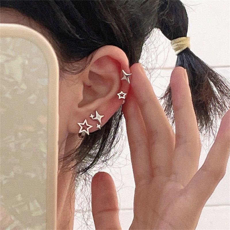 Get the star earrings having perfect design for women