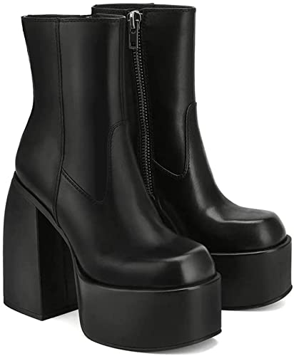 Make your style attractive with black heel boots