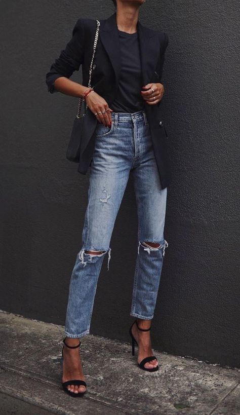 Top 13 Destroyed Jeans Outfit Ideas: Ultimate Style Guide for Women