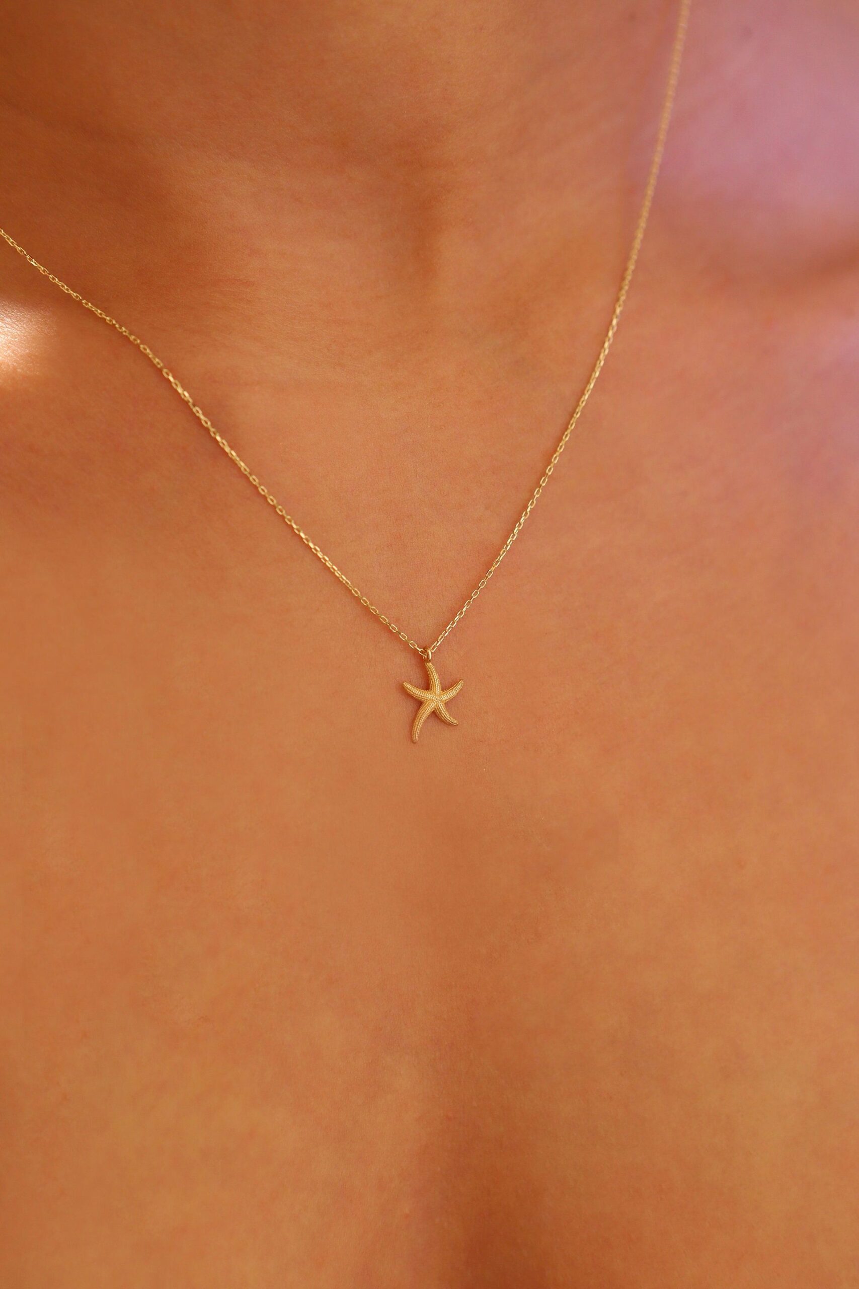 Gold necklaces for the ladies!