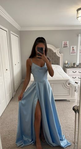 How to Style Light Blue Long Dress: Best 15 Outfit Ideas for Women