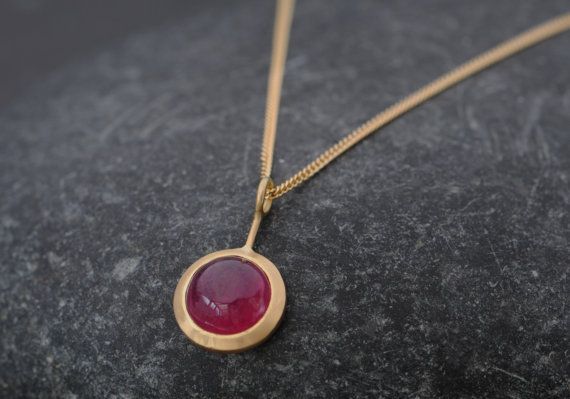 Add amazing ruby pendant in your jewelry