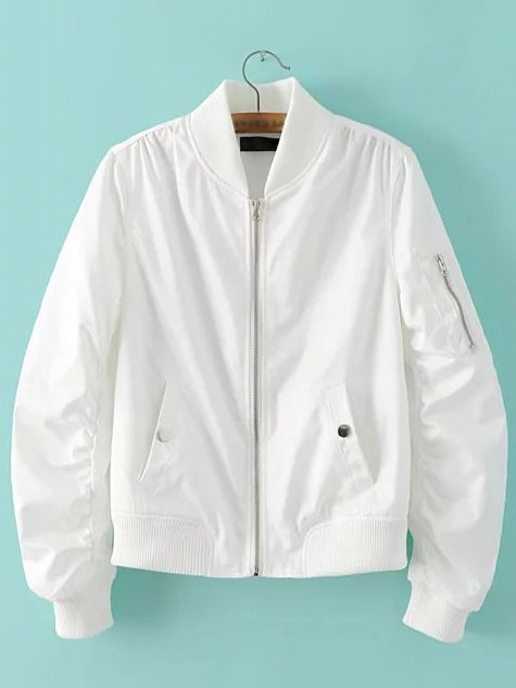 How to Style White Bomber Jacket: Top 13 Outfit Ideas for Ladies