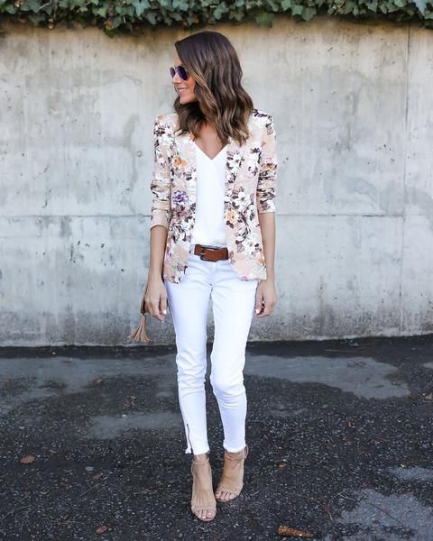 How to Wear Floral Blazer: 15 Stylish
& Attractive Outfit Ideas for Women