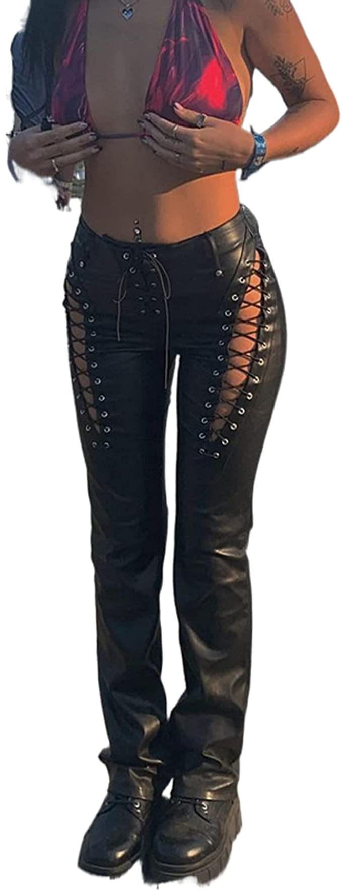 How to Wear Lace Up Leather Pants: Top 13 Outfit Ideas for Ladies