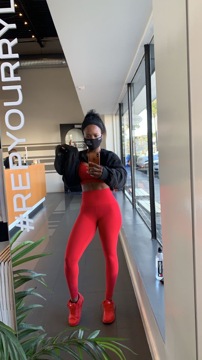 How to Wear Red Workout Leggings: Best 13 Eye Catching Outfits for Ladies