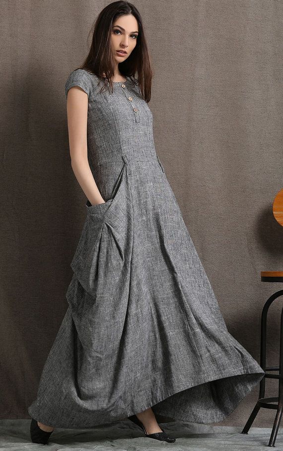 Short sleeve maxi dress- a fashion staple