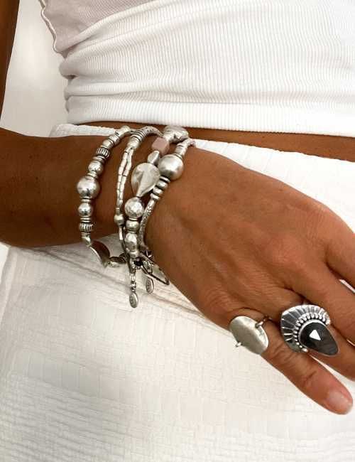 Beautiful and attractive silver bracelets for women