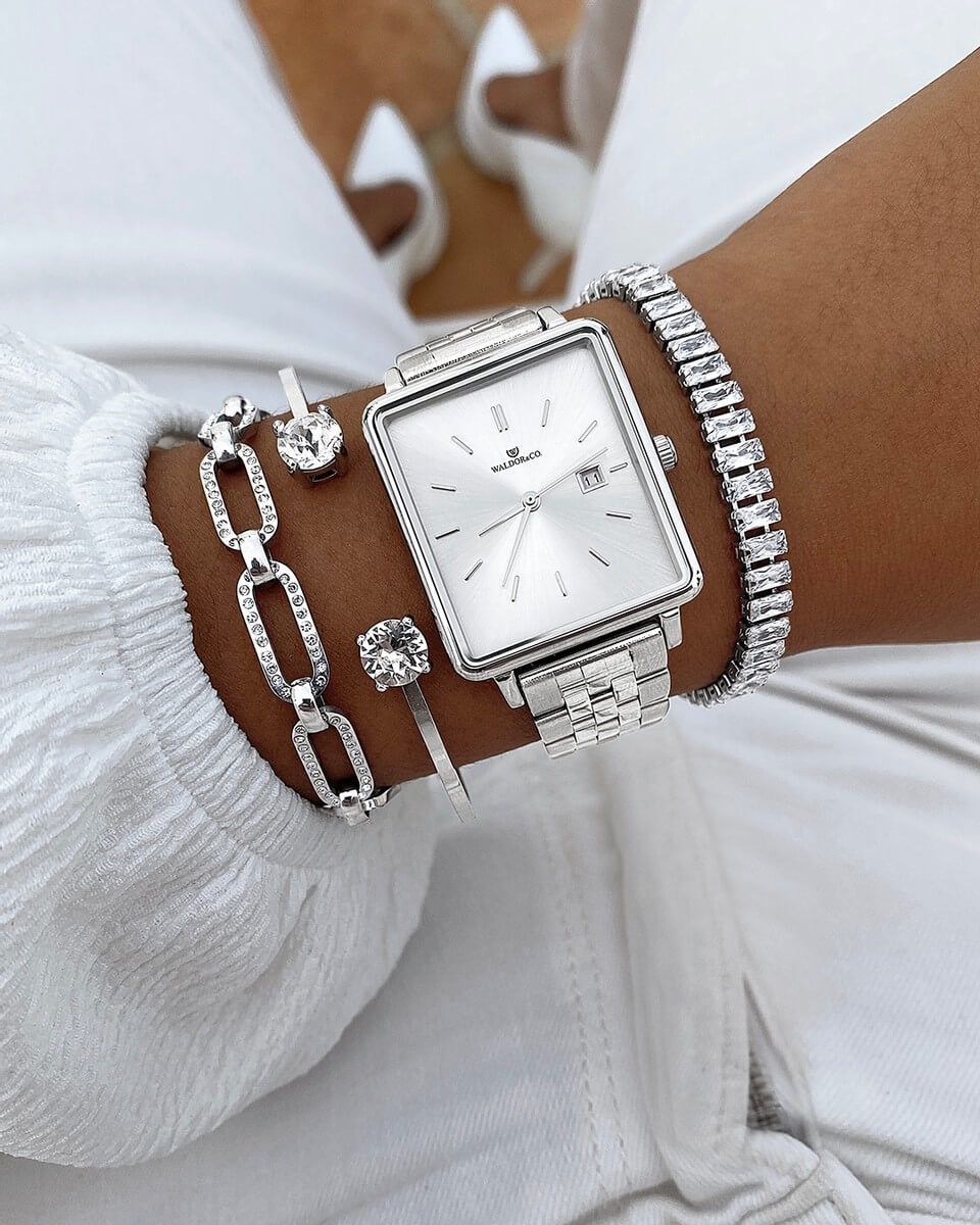 Enhance your style with silver watches