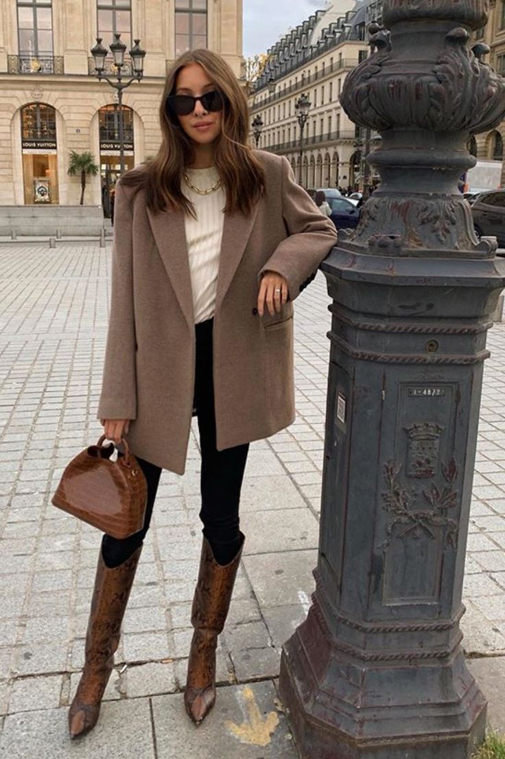 How to Wear Brown Blazer: Top 13 Stylish Outfit Ideas for Ladies