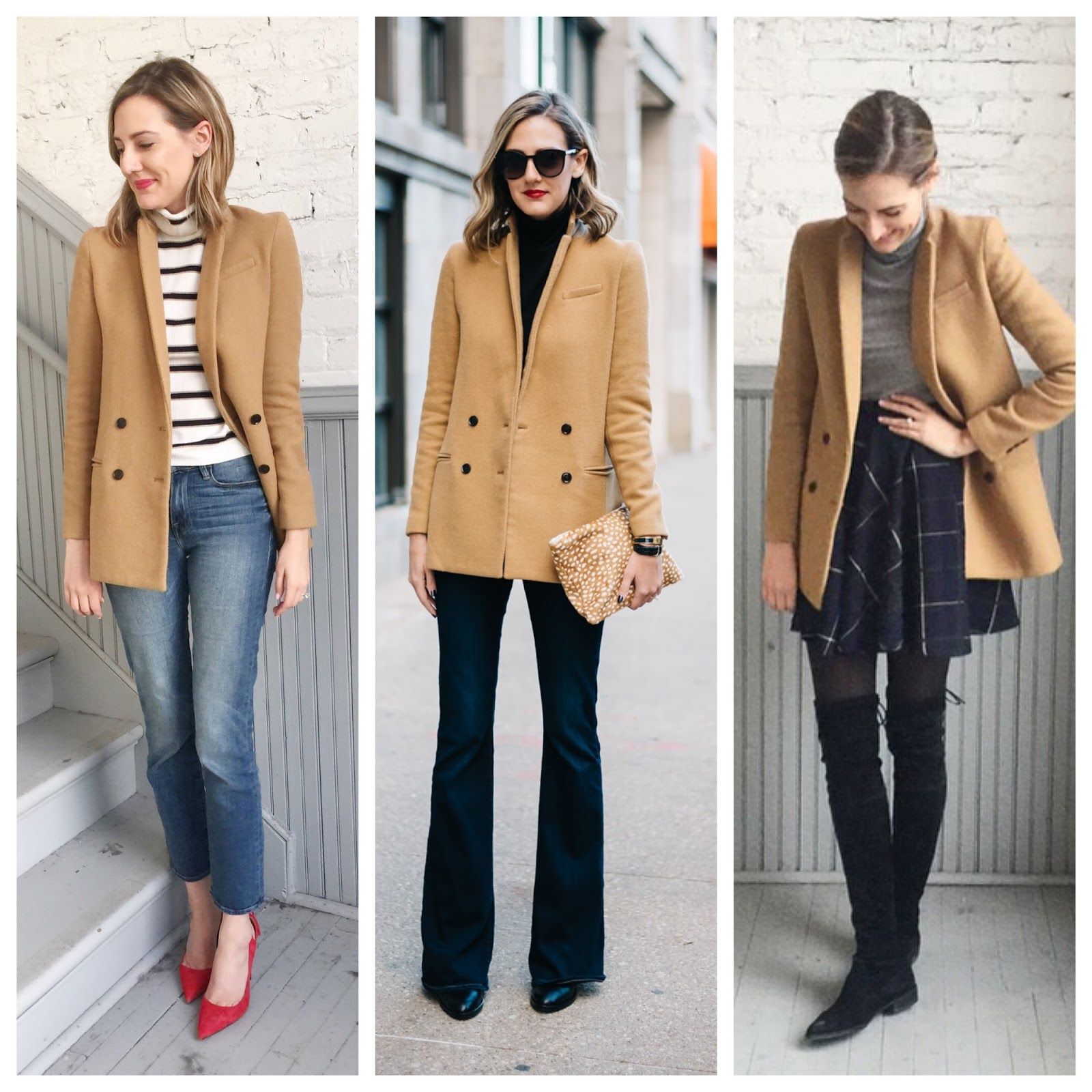 How to Style Camel Jacket: 15 Stylish Outfit Ideas for Ladies