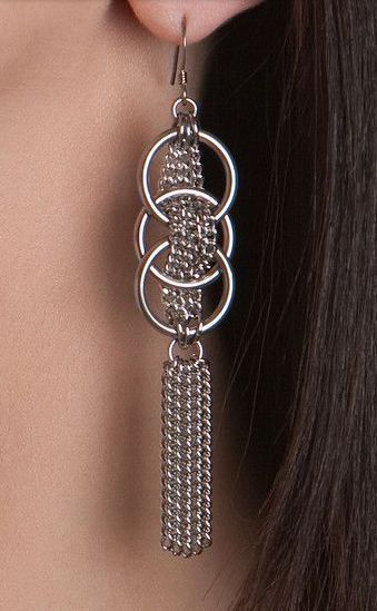 Choose Elegant and Precious Chain Earrings