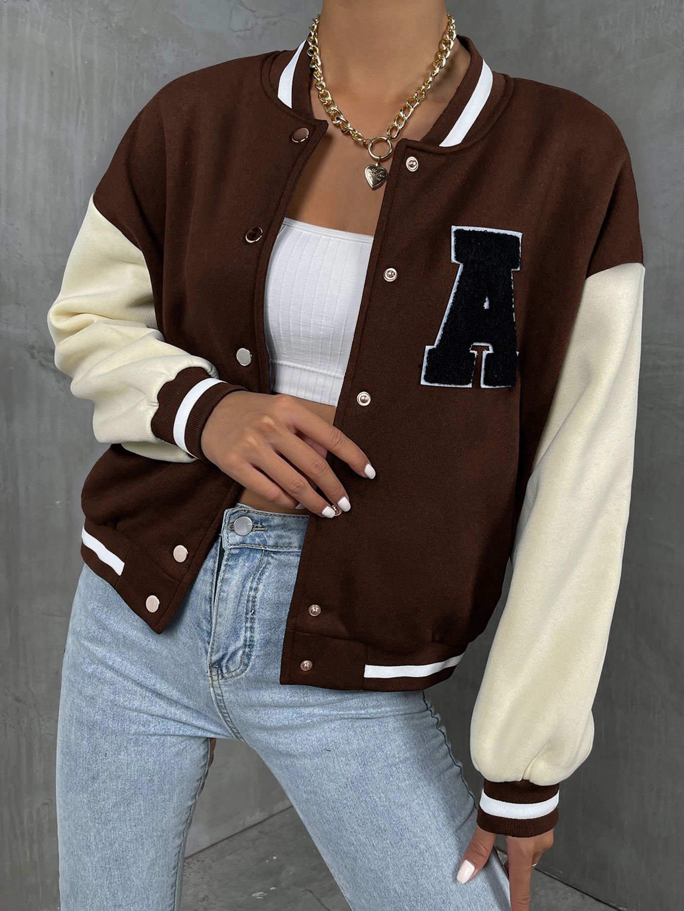 How to Wear College Jacket: 15 Cute Outfit Ideas for Women