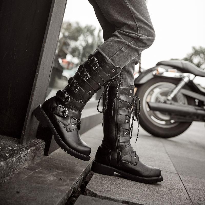 How to Wear Leather Motorcycle Boots: 13 Stylish Outfit Ideas for Ladies