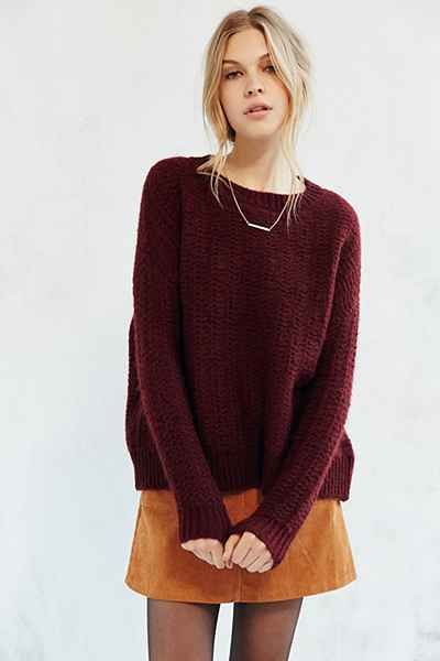 How to Wear Maroon Sweater: Best 15 Cozy & Deep Outfits for Ladies