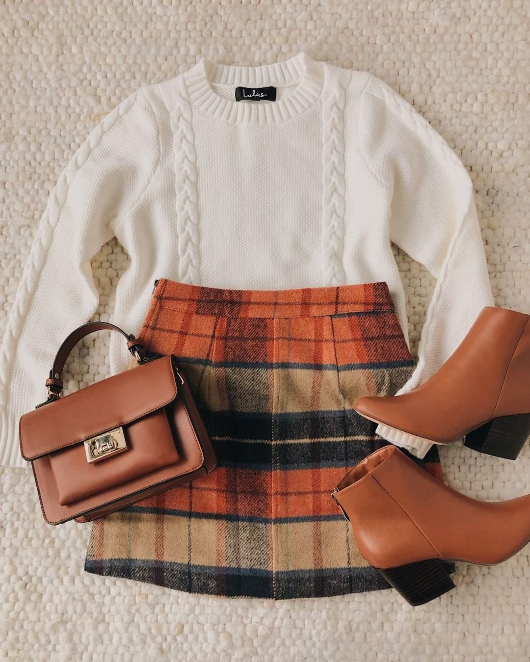 How to Wear Plaid Mini Skirt: Top 15 Outfit Ideas that Make You Look Lovely