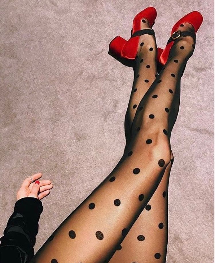 How to Wear Polka Dot Tights: Top 13 Ladylike & Lovely Outfit Ideas for Ladies