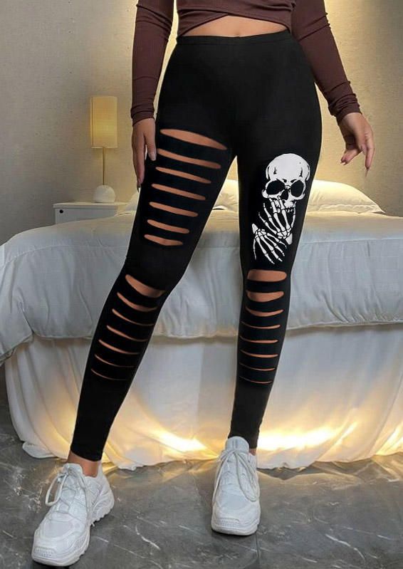 How to Wear Skeleton Leggings: Top 13 Halloween Outfit Ideas for Ladies