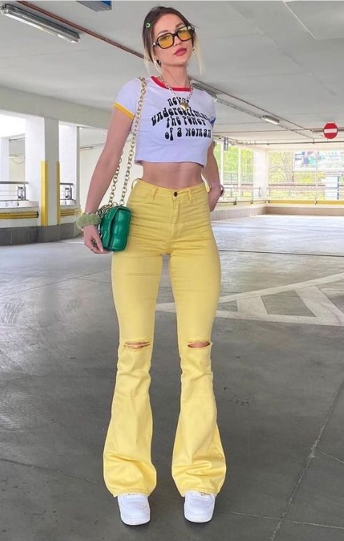 How to Wear Yellow Pants: Best 15 Cheerful Outfit Ideas for Women