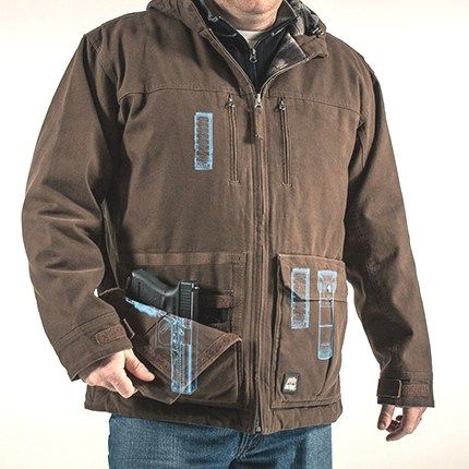 Protective concealed carry vest