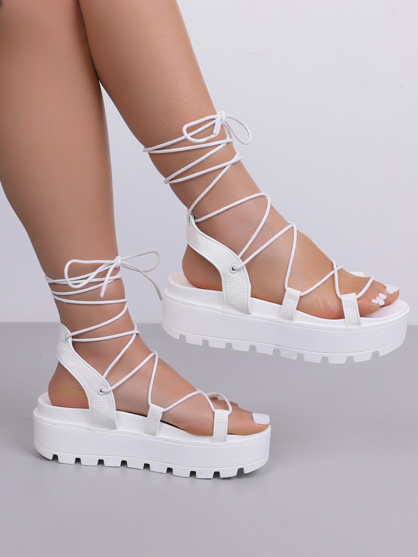 How to Wear Lace Up Wedge Sandals: Top 13 Outfits Ideas for Looking Lean