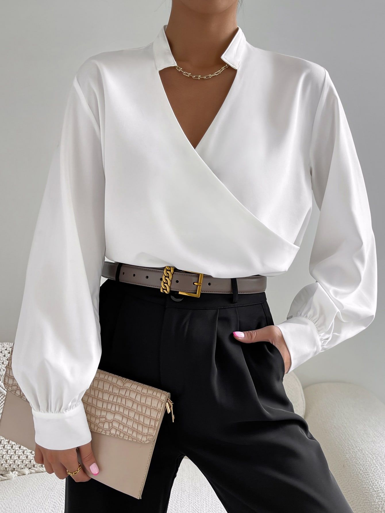 How to Style Long Blouse: 15 Ladylike & Breezy Outfit Ideas