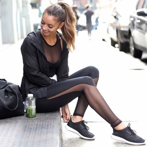 How to Wear Mesh Workout Leggings: Top 15 Sporty Outfit Ideas