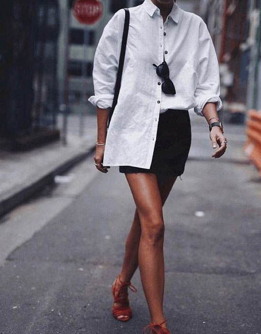 Best 13 Oversized White Shirt Outfit Ideas for Women