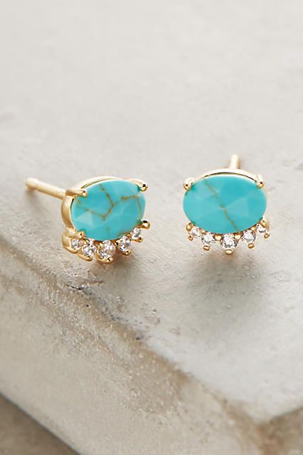 Buy stylish and unique turquoise earrings to groom your personality