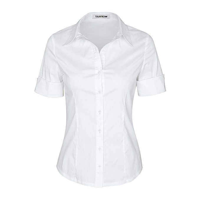 How to Wear White Short Sleeve Blouse: Best 15 Outfit Ideas for Women