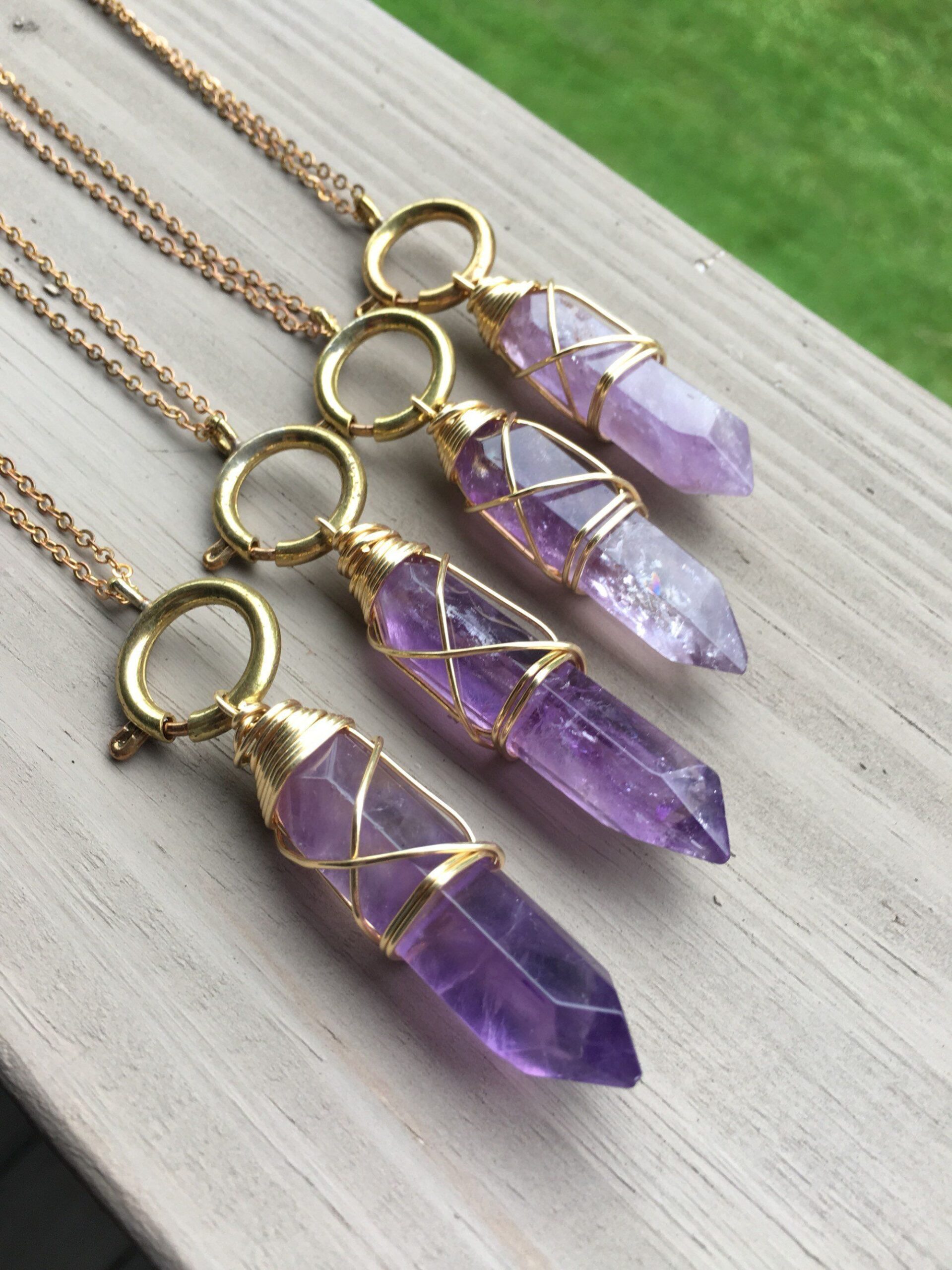 Stunning Amethyst Necklaces for a Pop of
Color