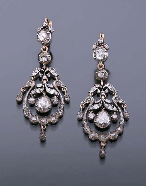 Add big and antique earrings to your look
