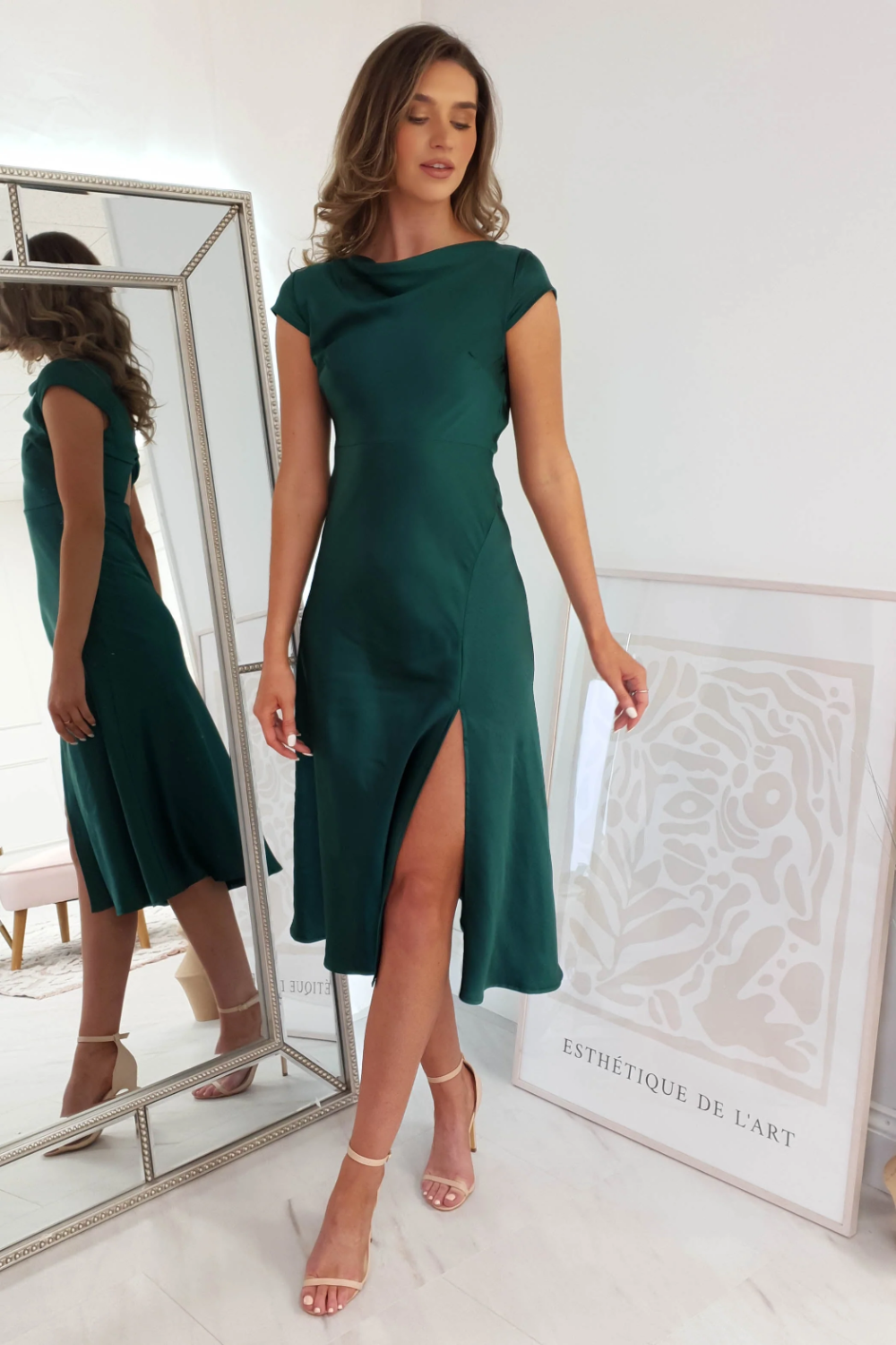 How to Wear Green Midi Dress: Best 13 Breezy & Refreshing Outfits for Ladies