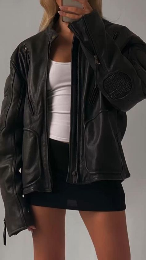 How to Wear Leather Riding Jacket: Best 13 Tough Looking Outfits for Women