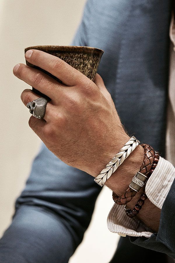 The Rise of Men’s Jewellery: A Growing
Trend in Fashion