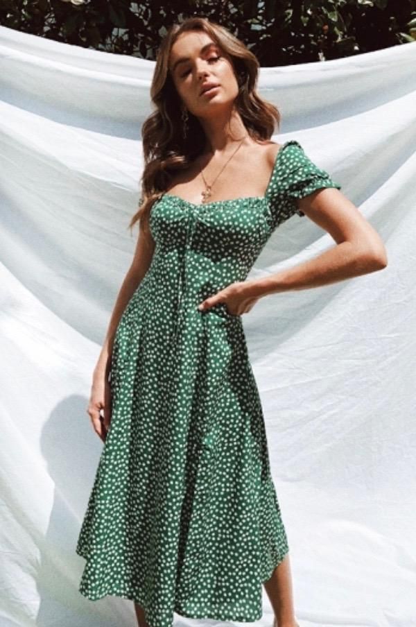 How to Wear Midi Summer Dress: Best 13 Cheerful Outfit Ideas for Women