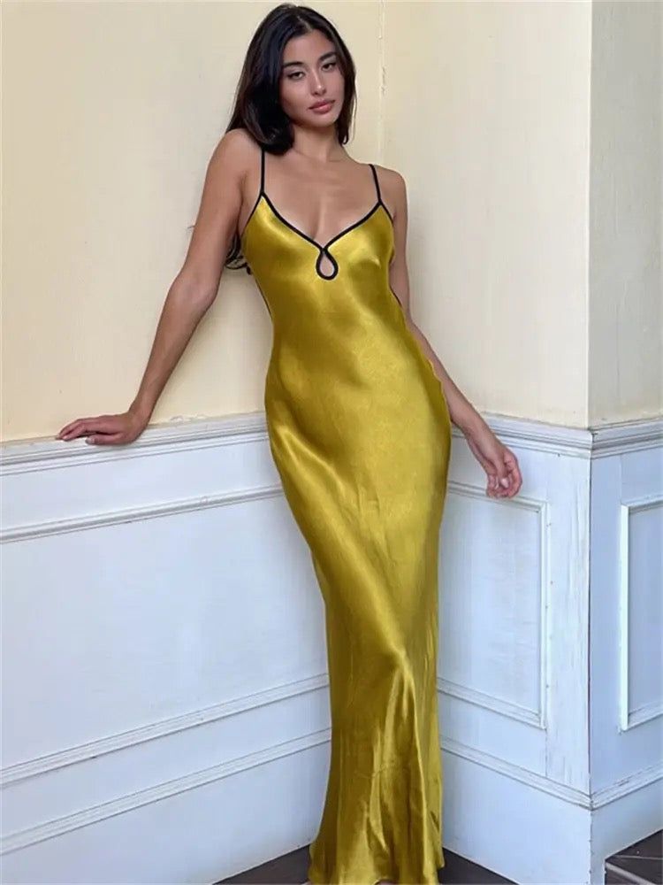 How to Wear Mustard Maxi Dress: 13 Cheerful & Stylish Outfit Ideas