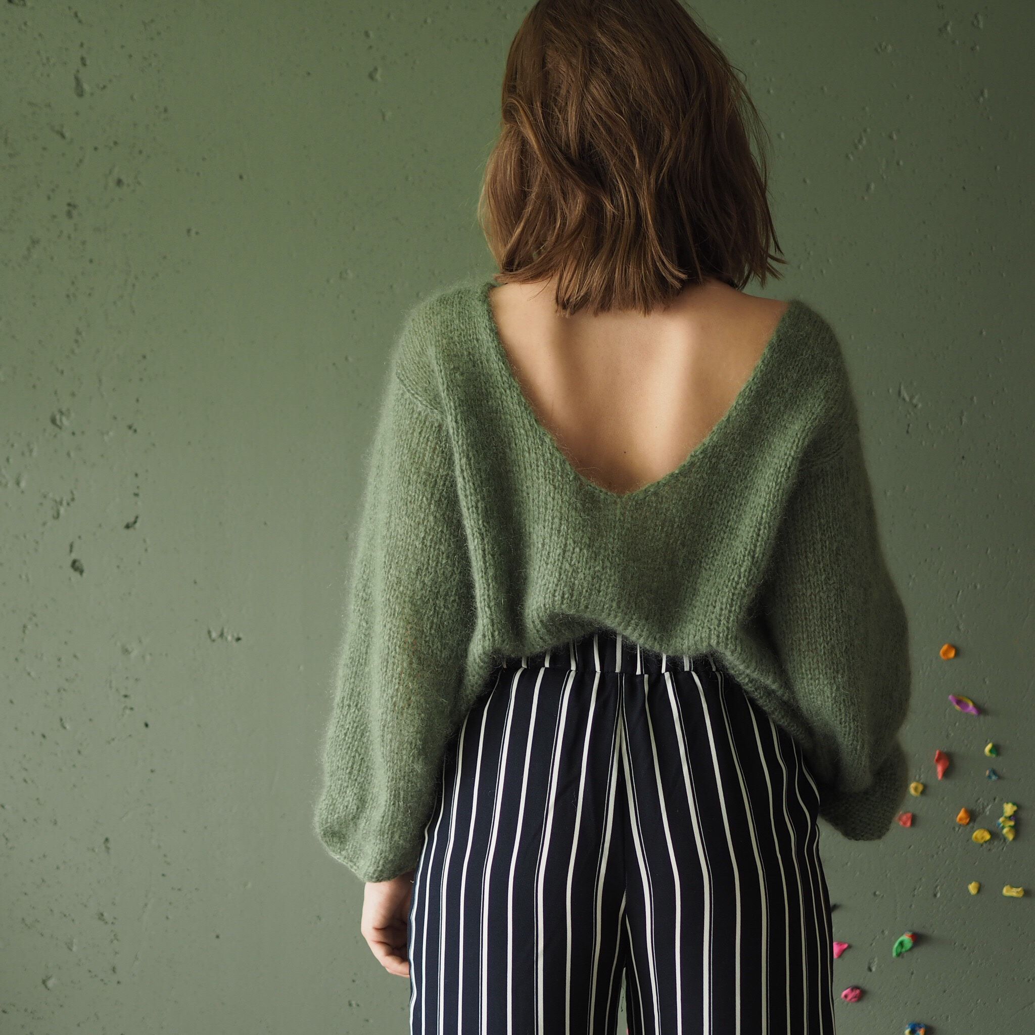 Stylish Ways to Wear an Open Back Sweater