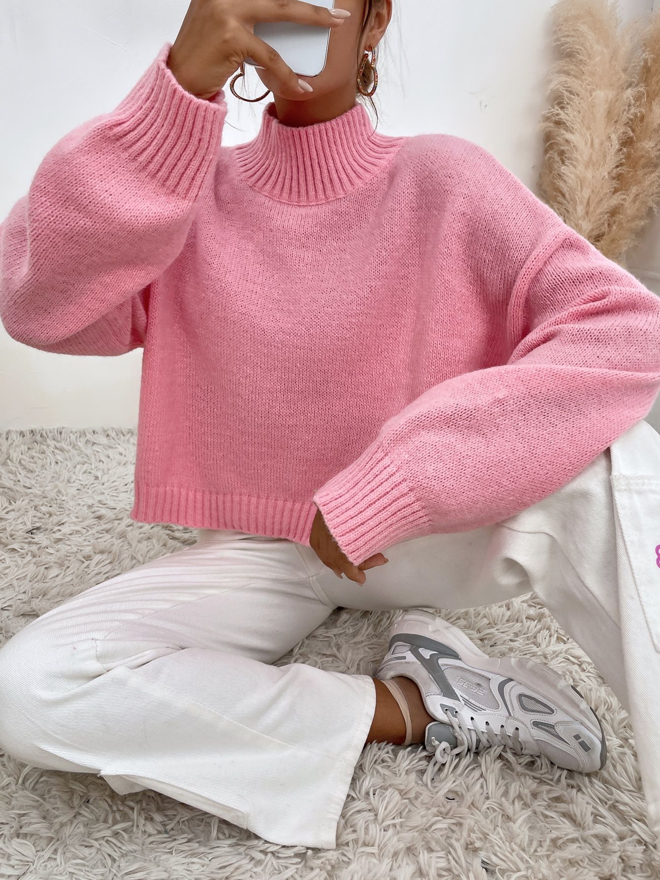 How to Wear Pink Pullover: 13 Lovely & Chic Outfit Ideas for Women