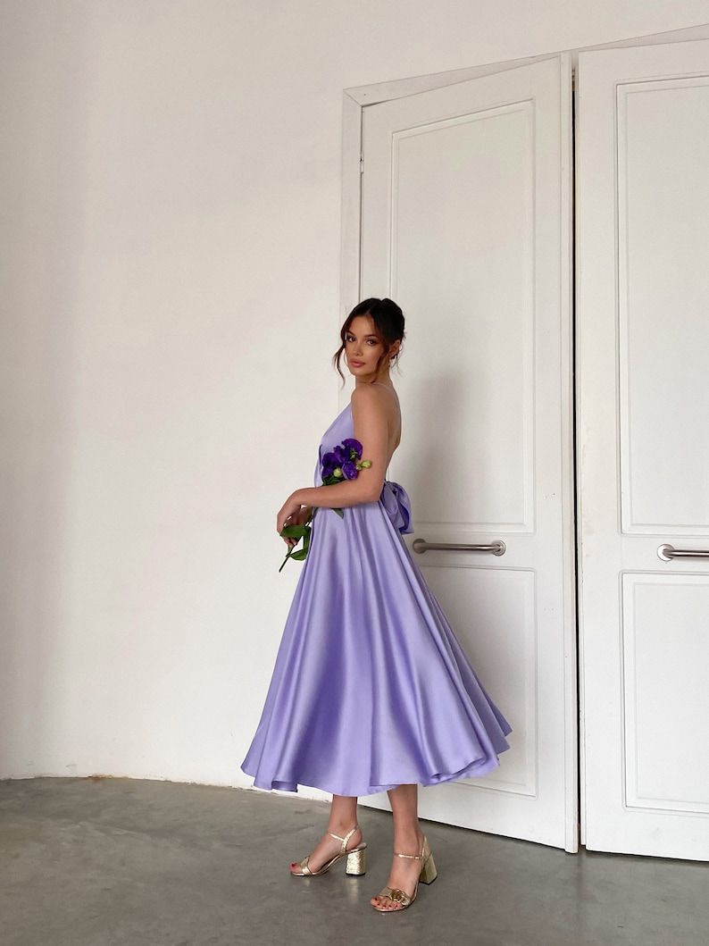 Top 1Purple Midi Dress Outfit Ideas for
Women: Style Guide