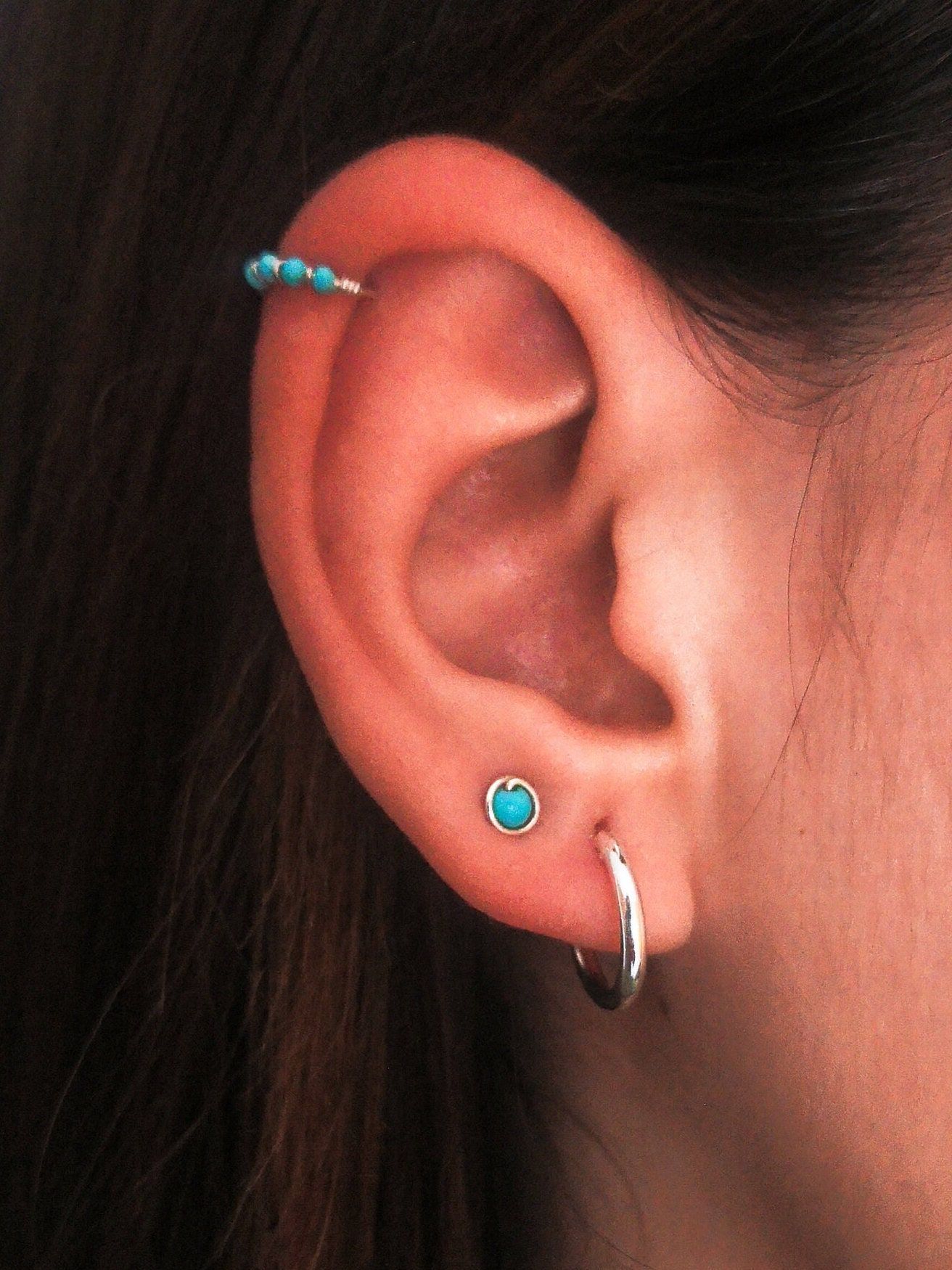 Buy stylish and unique turquoise earrings to groom your personality